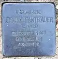 Stolperstein für Ursula&nbsp;Panthauer