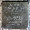 Stolperstein für Ryfka&nbsp;Bittermann
