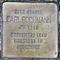 Stolperstein für Carl Rochmann