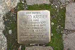 Stolperstein für Alfred Kästner (2017)
