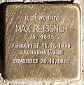 Stolperstein für Max&nbsp;Reissner