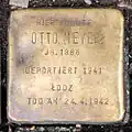 Stolperstein für Otto Meyer (Luxemburger Straße 37)