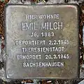 Stolperstein vor Haus Nummer 49