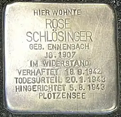 Stolperstein in Berlin-Mitte