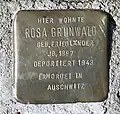 Stolperstein für Rosa&nbsp;Grunwald