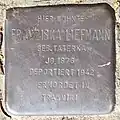 Stolperstein für Franziska&nbsp;Liefmann