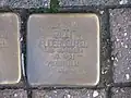 der Stolperstein für Zilli Puderbeutel