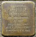 Stolperstein für Anneliese Feidelberg (Humboldtstr. 42)