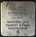 Stolperstein für Augustine Schoemann (Zülpicher Platz 4)