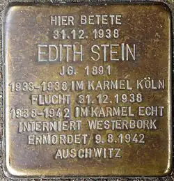 Stolperstein Vor den Siebenburgen 6, Köln-Altstadt-Süd