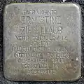 Stolperstein für Ernestine Ziegellaub (Thieboldsgasse 102)