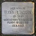 Stolperstein für Eugen Blühdorn (Theodor-Heuss-Ring 60)