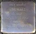 Stolperstein für Eva Marx (Rubensstraße 33)