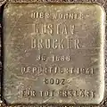 Stolperstein für Gustav Drucker (Lochnerstraße 9)
