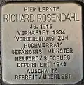 Stolperstein für Richard Rosendahl (Vogelsanger Straße 1)