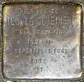 Stolperstein für Hedwig Scheiner (Schaevenstraße 4)