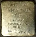 Stolperstein für Helene Chaja Stein (Jahnstraße 26)