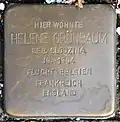 Stolperstein für Helene Grünbaum (Kleiner Griechenmarkt 61–63)
