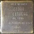 Stolperstein für Isidor Elsberg (Im Dau 12)