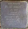 Stolperstein für Jacob Wagner (Zülpicher Platz 1)