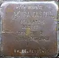 Stolperstein für Laura Caspar (Nidegger Straße 4)