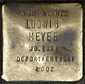 Stolperstein für Ludwig Meyer (Richard-Wagner-Straße 23)