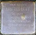 Stolperstein für Manfred Levy (Rubensstraße 33)