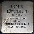 Stolperstein für Martin Löwenstein (Zülpicher Platz 4)