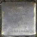 Stolperstein für Rosalie Sander (Metzer Straße 5)