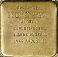 Stolperstein für Ernst Meyer (Friesenplatz 12)