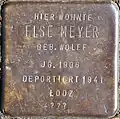 Stolperstein für Else Meyer (Görresstraße 15)