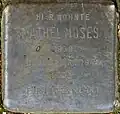 Stolperstein für Mathel Moses (Hardefuststraße 8)