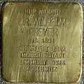 Stolperstein für Dr. Wilhelm Dreyer (Wittekindstraße 6)