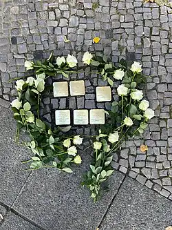 Stolpersteine Kaiserdamm 105