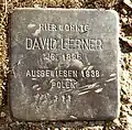 Stolperstein für David Lerner
