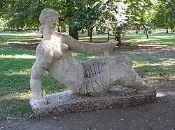 Thalia im Erzbischöflichen Garten von Eger