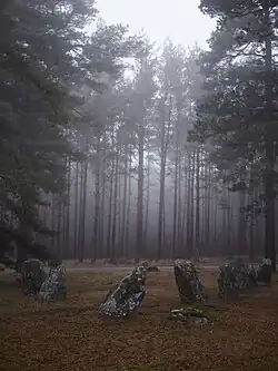 Schiffssetzung auf dem Gräberfeld von Brakelund