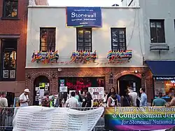 Bar Stonewall Inn in der Christopher Street 2016