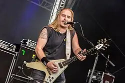 Sänger und Gitarrist Lars Ramcke