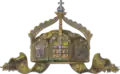 Kaiserkrone des Deutschen Kaisers, veränderte Version von 1889 (heraldische Repräsentation)