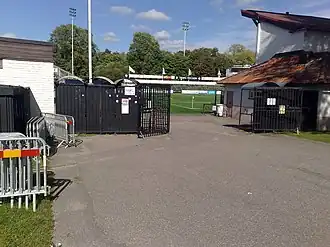 Eingang zum Strömvallen