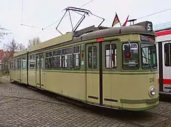 Typ GT6 der Straßenbahn Nürnberg