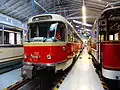 T4D 222 998 im Straßenbahnmuseum Dresden, August 2015