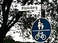 Straßenschild Blocksberg