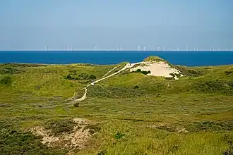 Strandübergang südlich von Egmond