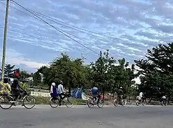 Straßenszene in Chemchem (2021)