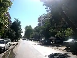 Straße in Kalamaria