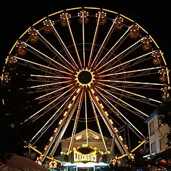 Riesenrad vor dem Wormser Tor