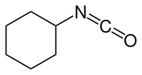 Strukturformel von Cyclohexylisocyanat