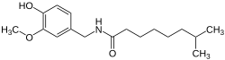 Chemische Struktur von Nordihydrocapsaicin